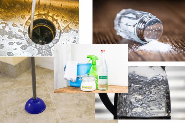 راه حل هایی برای تخلیه سریع و ارزان سینک آشپزخانه 2 تخلیه سینک آشپزخانه