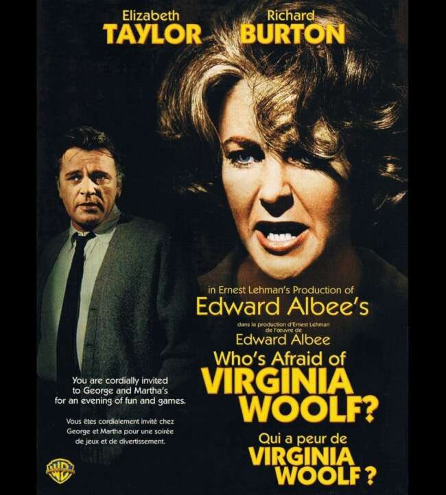 whos afraid of virginia woolf - چه کسی از ویرجینیا وولف می ترسد