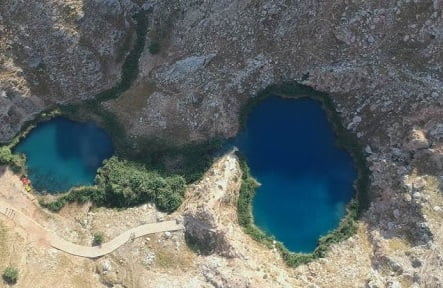  دریاچه دوقلوی سیاه گاو آبدانان