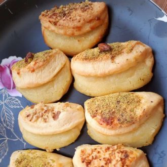 شیرینی مغزدار / طرز تهیه شیرینی مغزدار