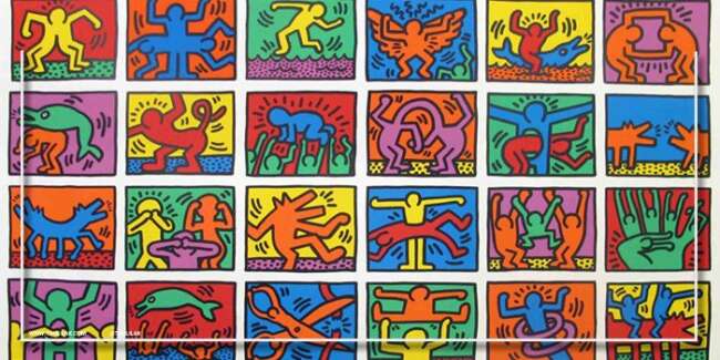 Keith Haring popart