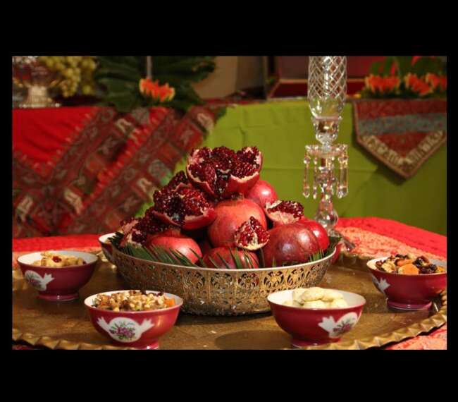 آداب و رسوم شب یلدا - آداب و رسوم شب چله - میوه های شب یلدا