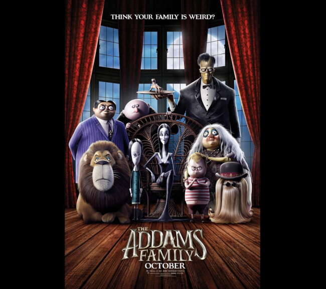 معرفی انیمیشن خانواده آدامز ( The Addams Family )