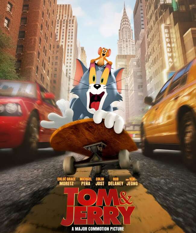 معرفی فیلم تام و جری 2021 ( Tom and Jerry )