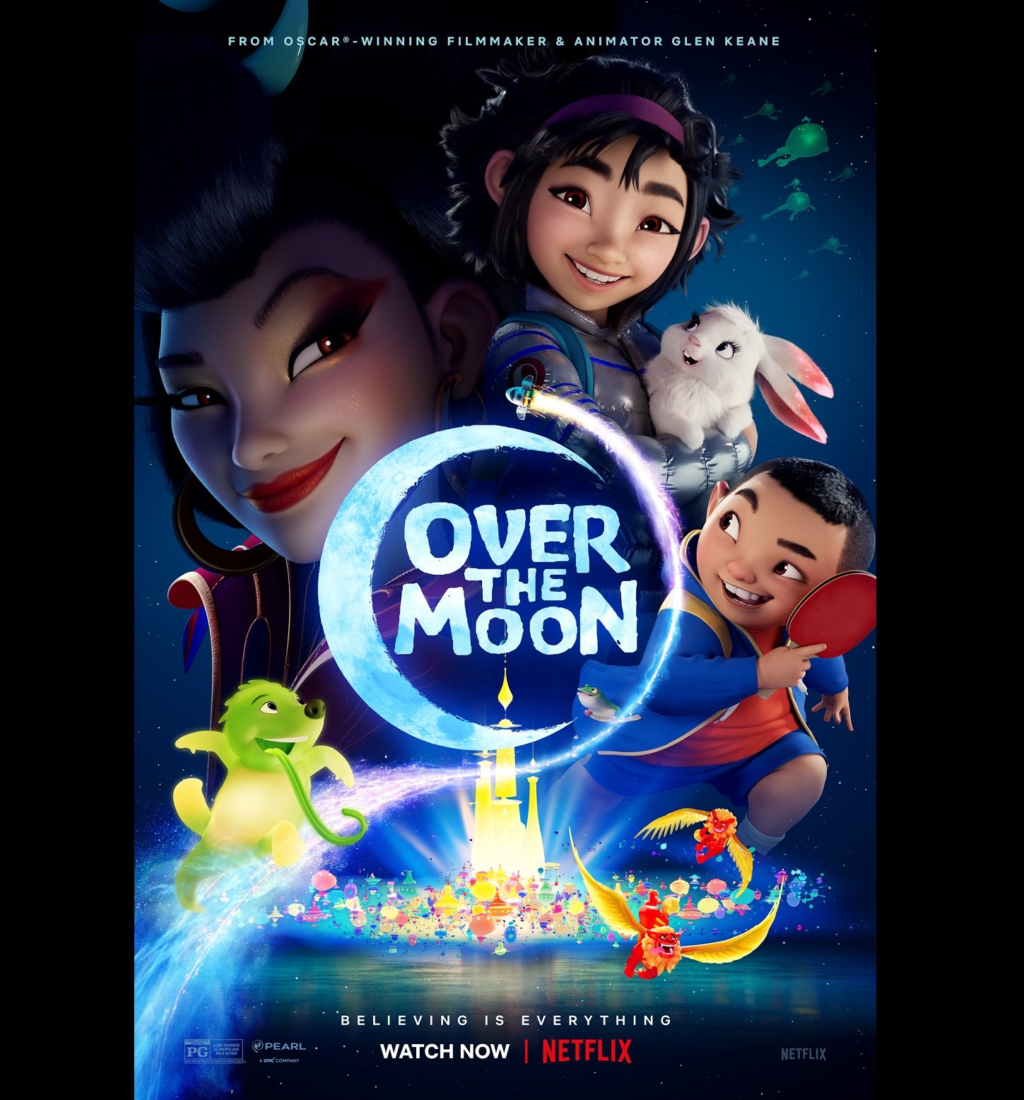 معرفی انیمیشن برفراز ماه Over the Moon 2020