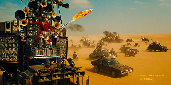 بررسی و آنالیز رنگ فیلم مکس دیوانه جاده خشم (Mad Max: Fury Road)