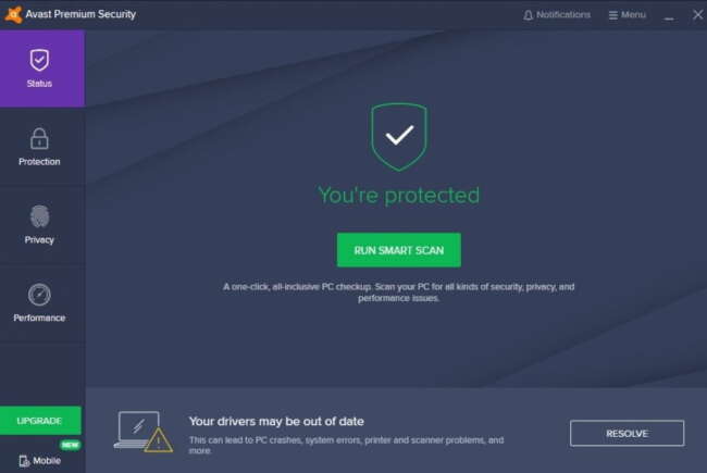 آنتی ویروس اواست Avast Premium Security