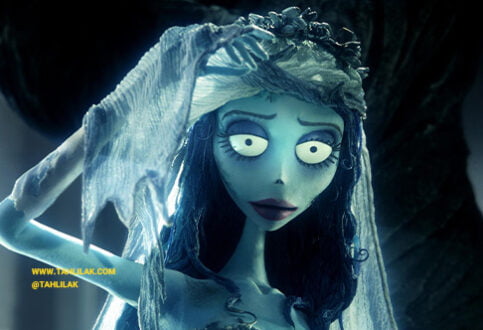 تحلیل رنگ انیمیشن عروس مرده (Corpse Bride)