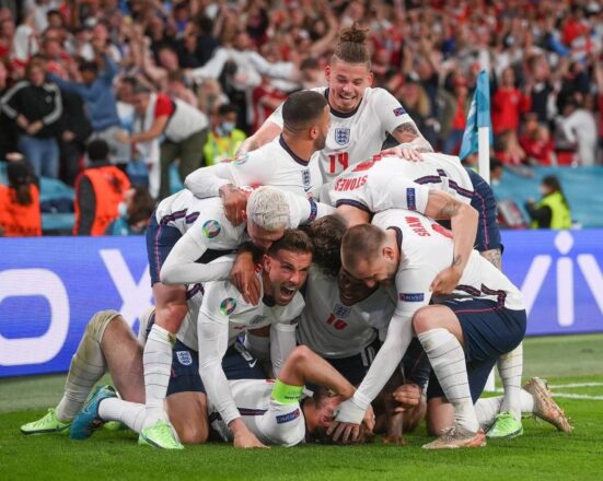 اولین صعود انگلیس به فینال یورو 2020