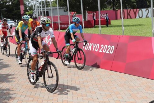 دوچرخه‌ سوار ایران به خط پایان المپیک توکیو نرسید