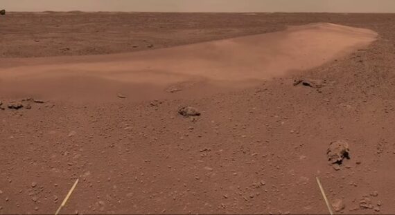 چین ۵ عکس جدید از مریخ منتشر کرد