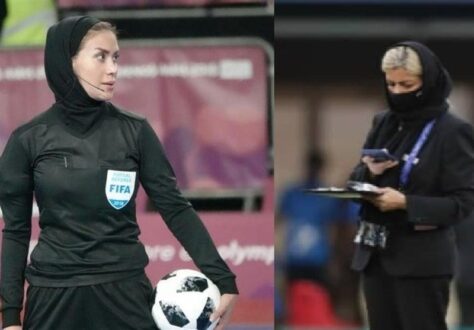 ۲ زن ایرانی در جام جهانی آقایان