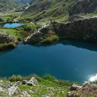 معرفی دریاچه دوقلوی سیاه گاو در استان ایلام