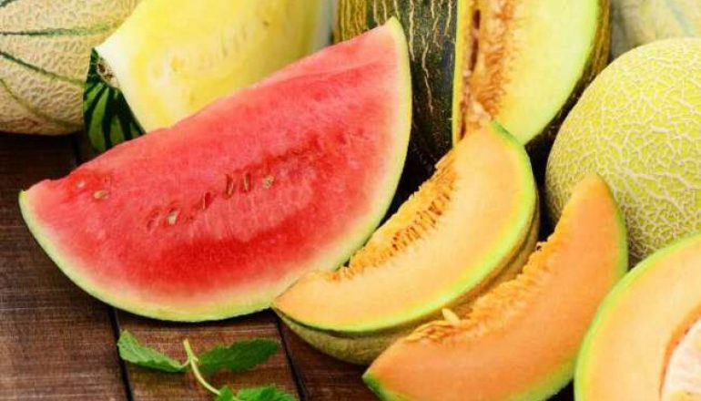 طالبی و هندوانه و خربزه