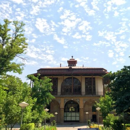 کاخ چهلستون قزوین / عمارت کلاه فرنگی قزوین