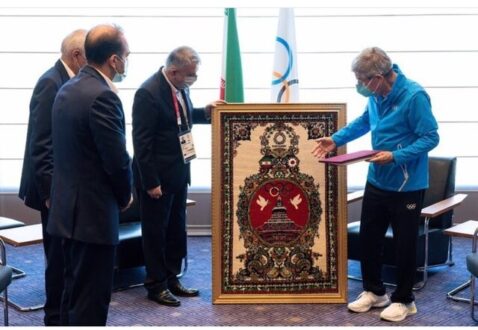 فرشی که هنر ایران را به المپیک شناساند