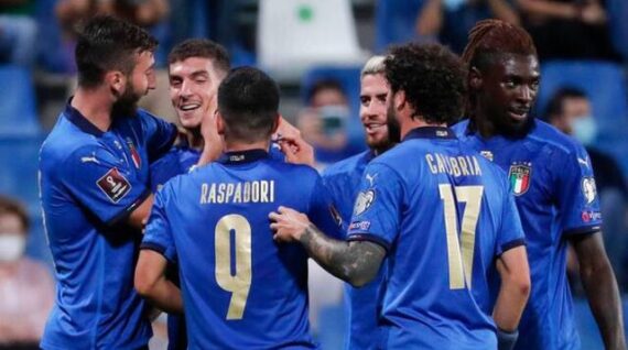 برد پرگل ایتالیا و توقف انگلیس در انتخابی جام جهانی