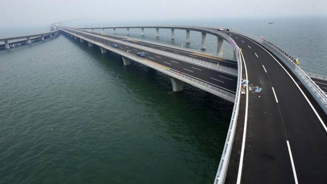 طولانی ترین پل جهان Weinan Weihe Grand Bridge