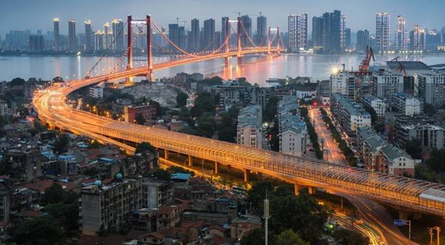 طولانی ترین پل جهان Wuhan Metro Bridge