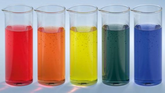 ساخت رنگین کمان در بطری با مایعات با چگالی متفاوت
