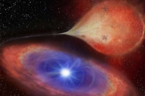 ستاره‌ شناسان برای نخستین بار روشن و خاموش شدن یک کوتوله سفید را مشاهده کردند