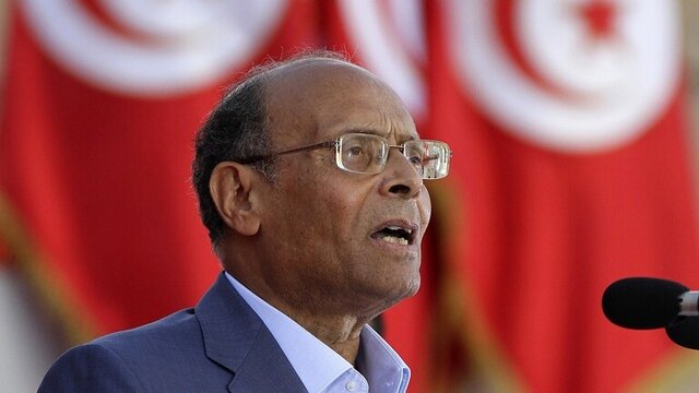 منصف المرزوقی رئیس جمهور تونس
