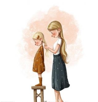 عکس پروفایل مادر و دختر