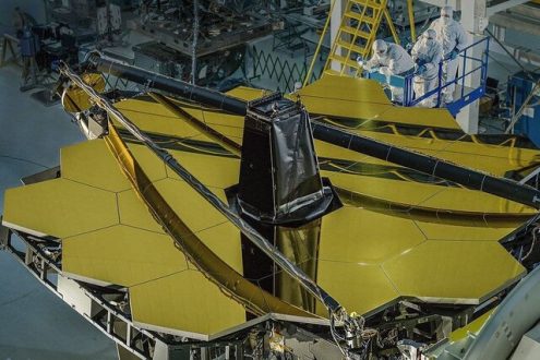 استقرار کامل تلسکوپ جیمز وب در فضا
