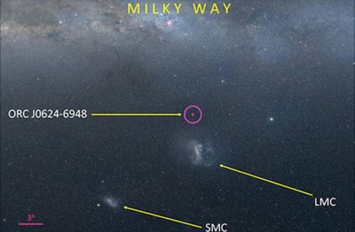 کشف یک حلقه نوری اسرارآمیز در کهکشان