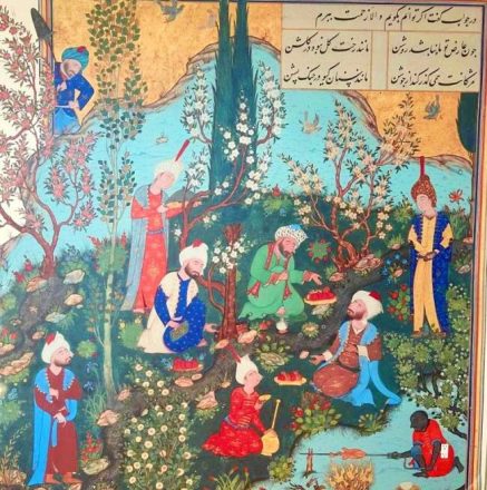 باب پنجم گلستان سعدی در عشق و جوانی با معنی