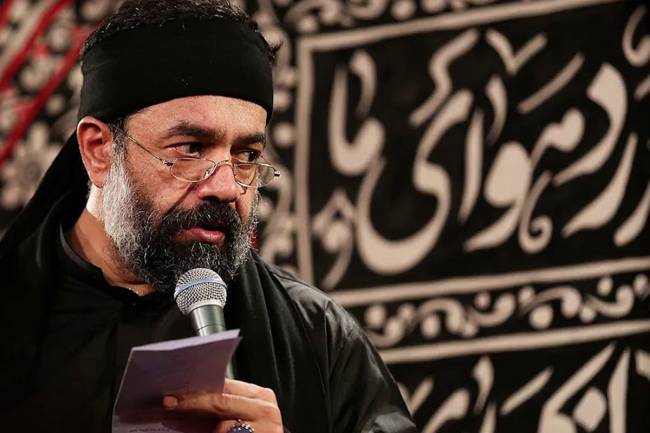مداحی سربند سرخ یا حسین شهید محمود کریمی با متن