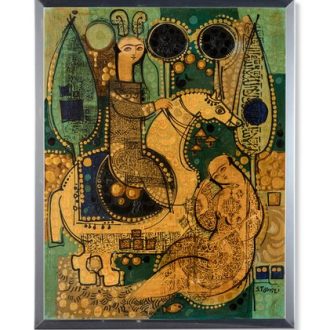 فروش نقاشی ایرانی متعلق به شاهزاده ناپل