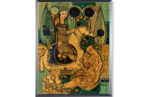 فروش نقاشی ایرانی متعلق به شاهزاده ناپل