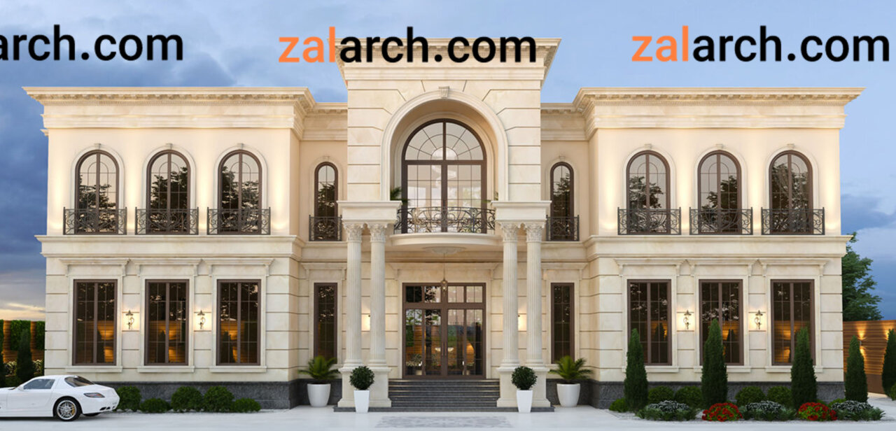 نکات طراحی نما رومی ویلایی